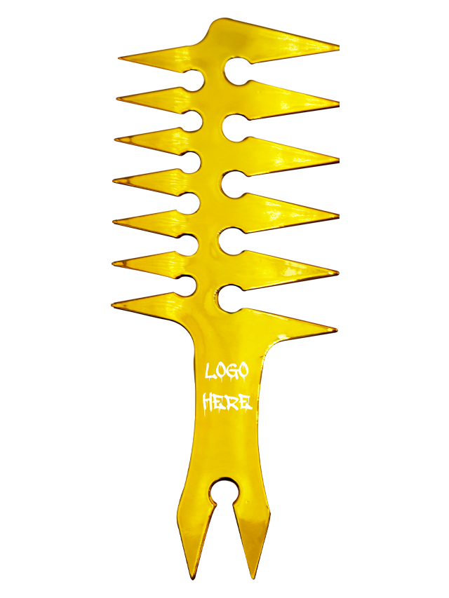 TeXBarber Comb Gold